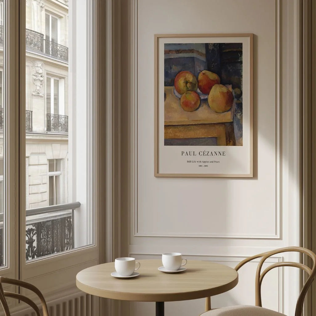 Paul Cézanne Still Life with Apples and Pears Poster