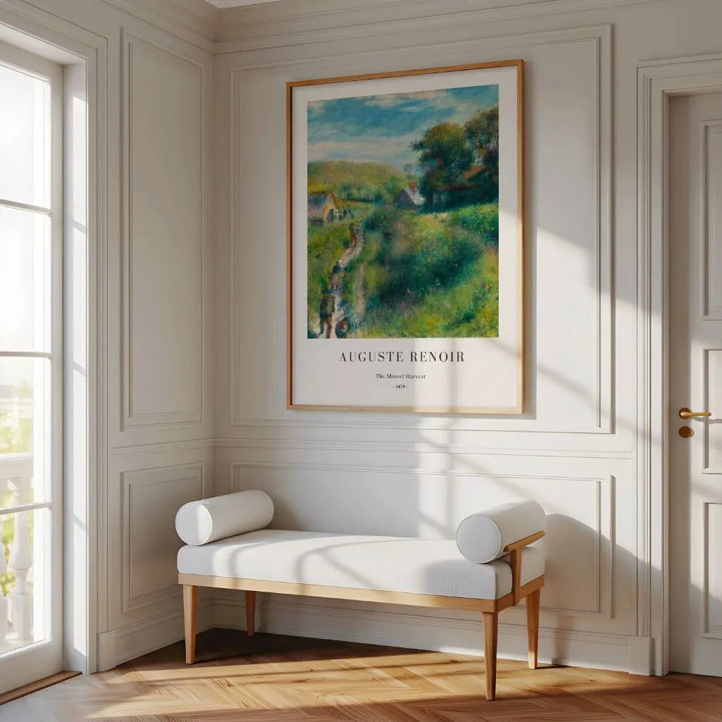 Auguste Renoir The Mussel Harvest Poster