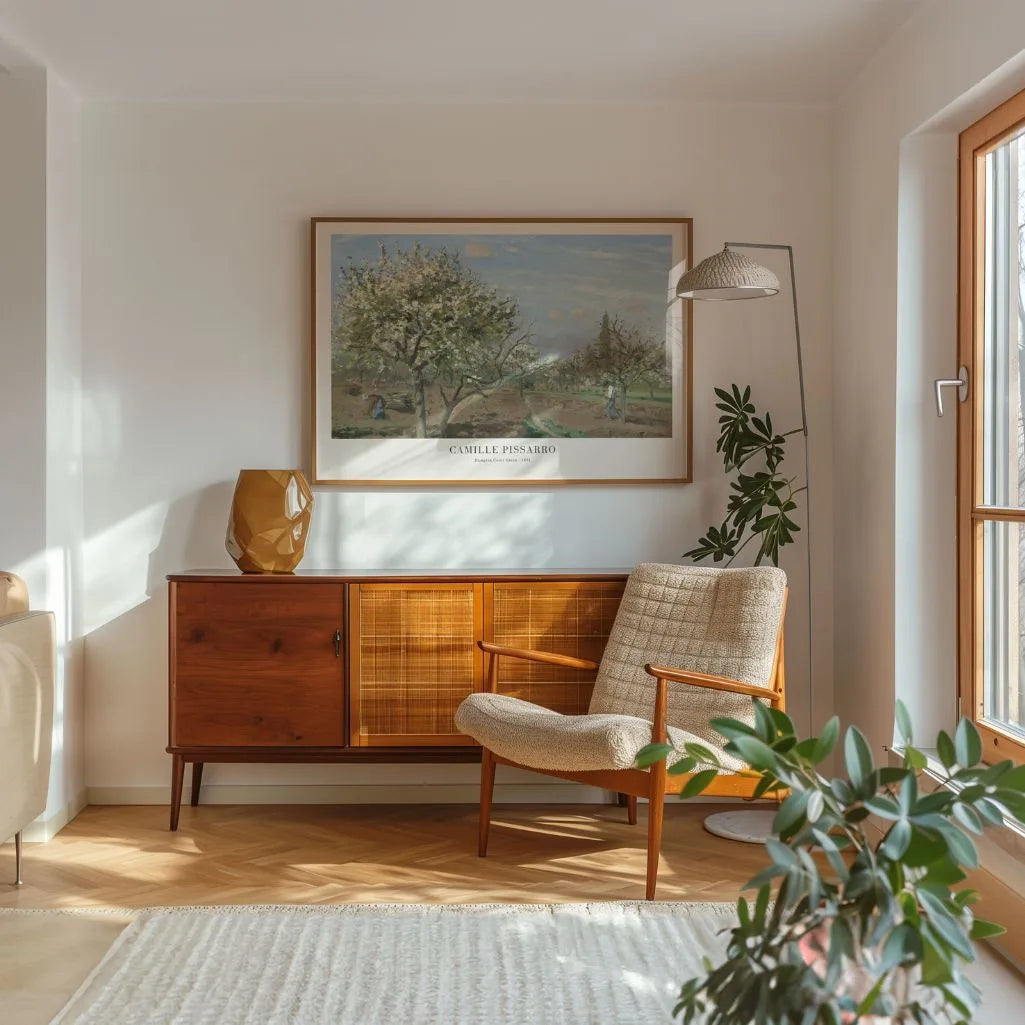 Pissarro Hampton Court Green Poster