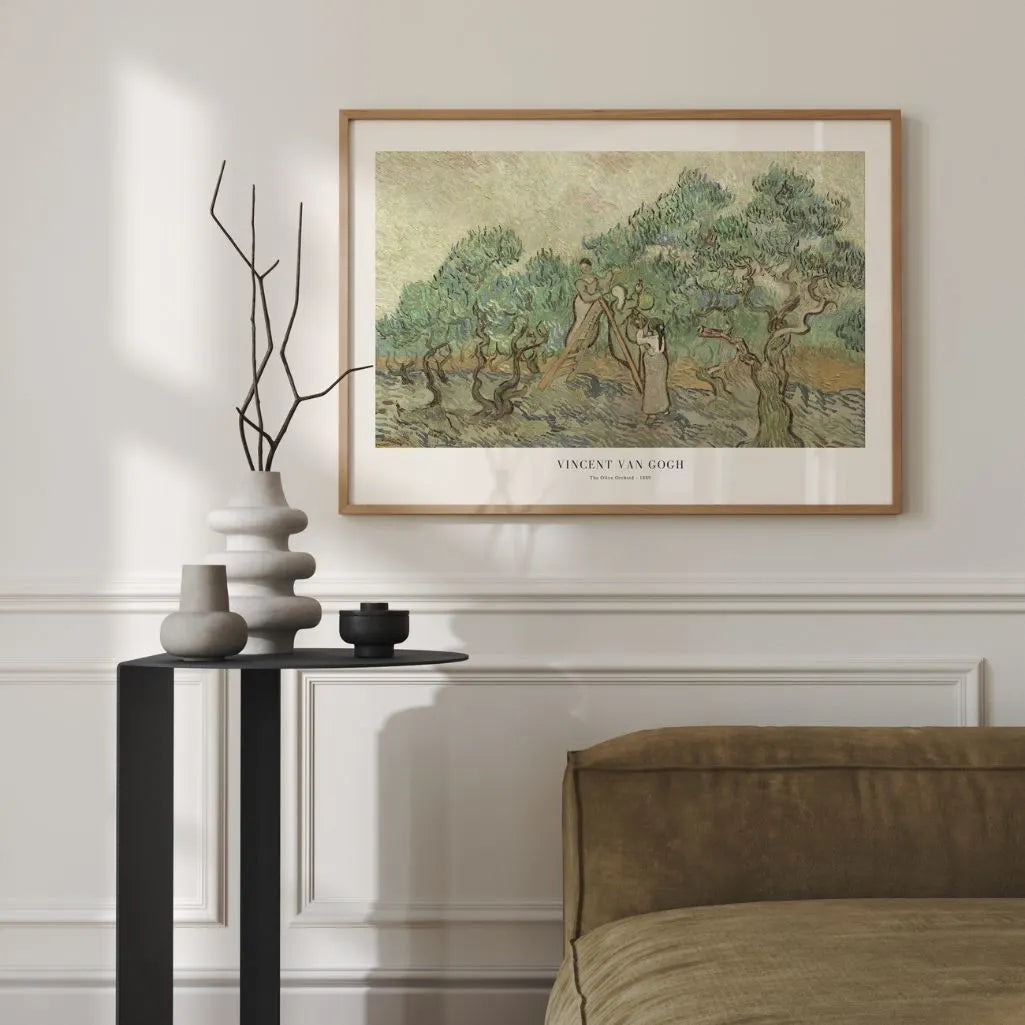 Vincent van Gogh The Olive Orchard Poster