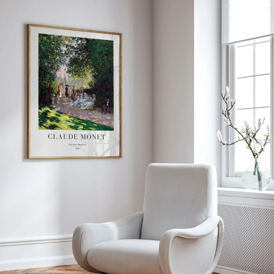 Claude Monet Parc Monceau Paris Stroll Poster