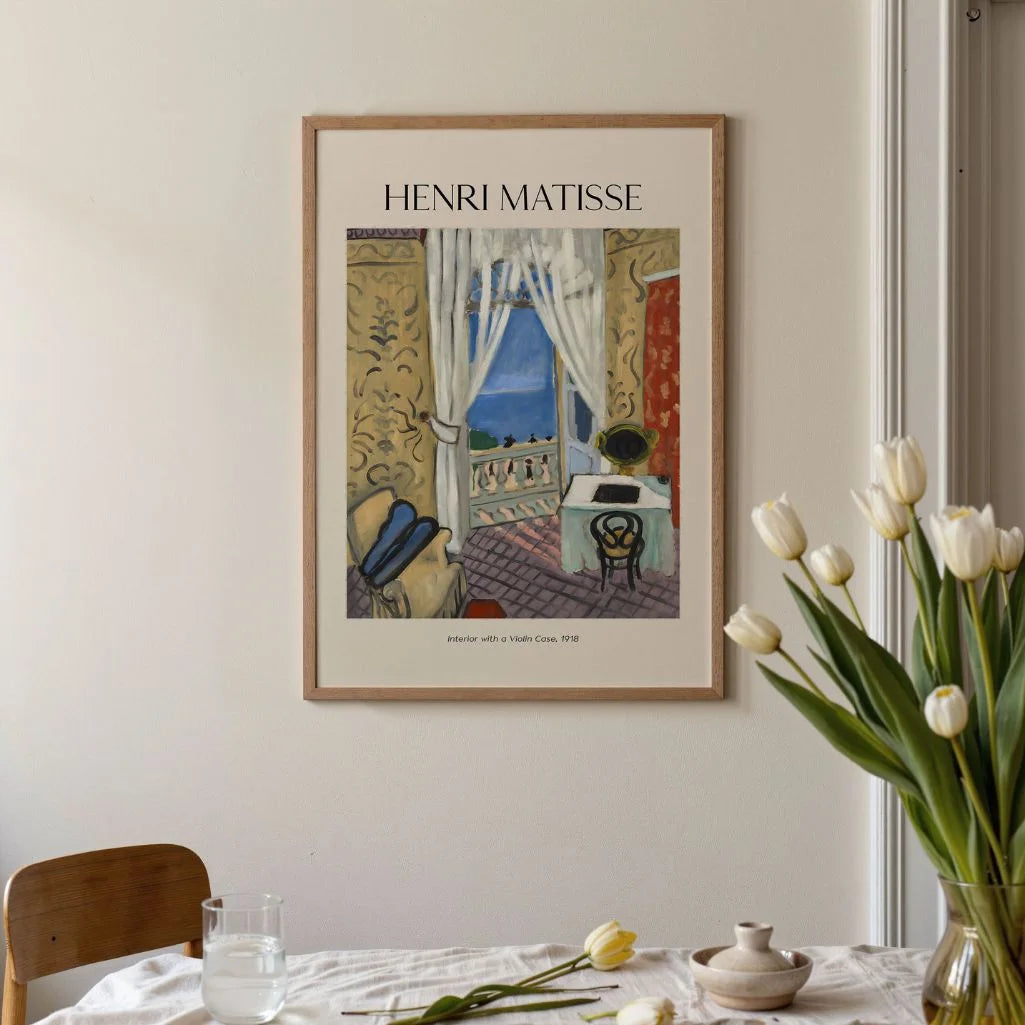 Matisse Interior with a Violin Case Poster