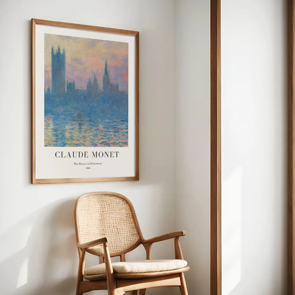 Claude Monet Houses of Parliament Poster