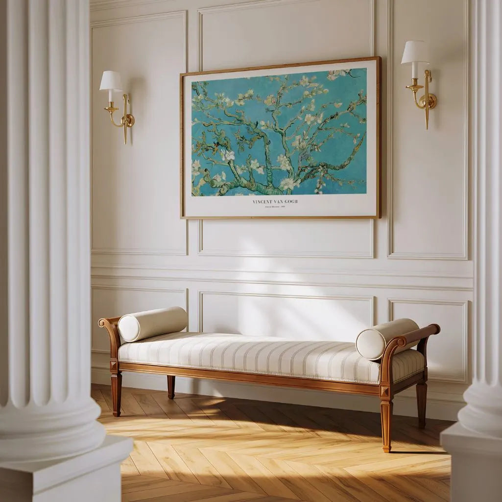 Van Gogh Almond Blossom Landscape Poster