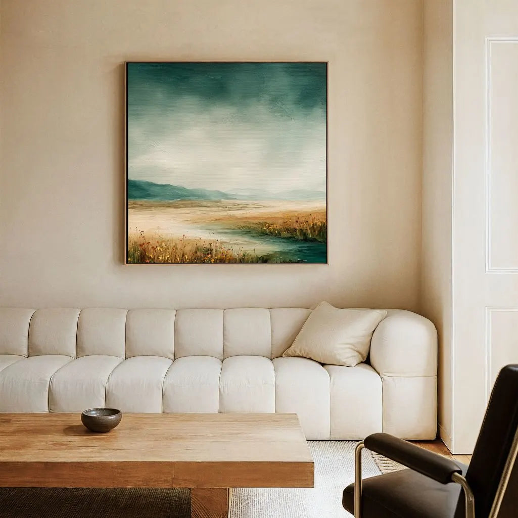 Framed Canvas Print Before the Storm