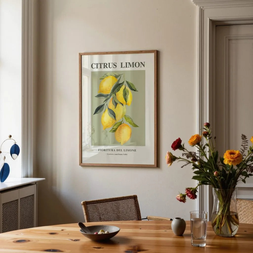 Citrus Limon Poster