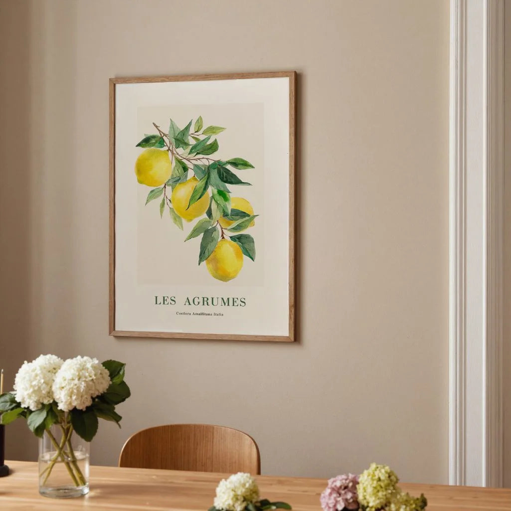 Les Agrumes Amalfi Lemon Poster