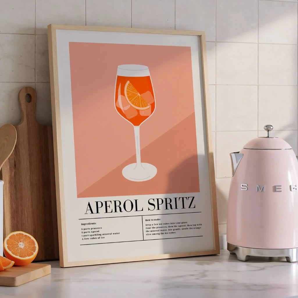 Aperol Spritz Graphic Poster