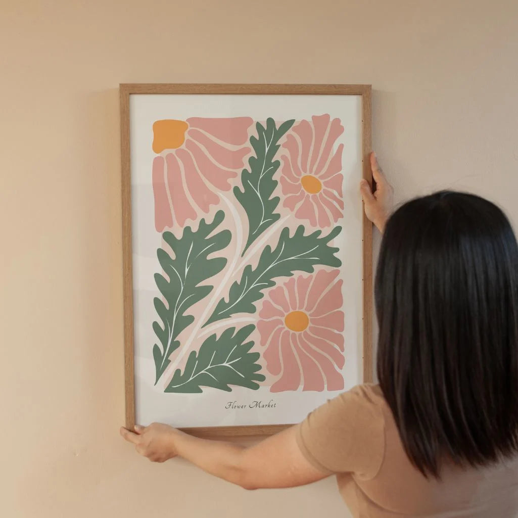 Pastel Floral / Matisse Poster