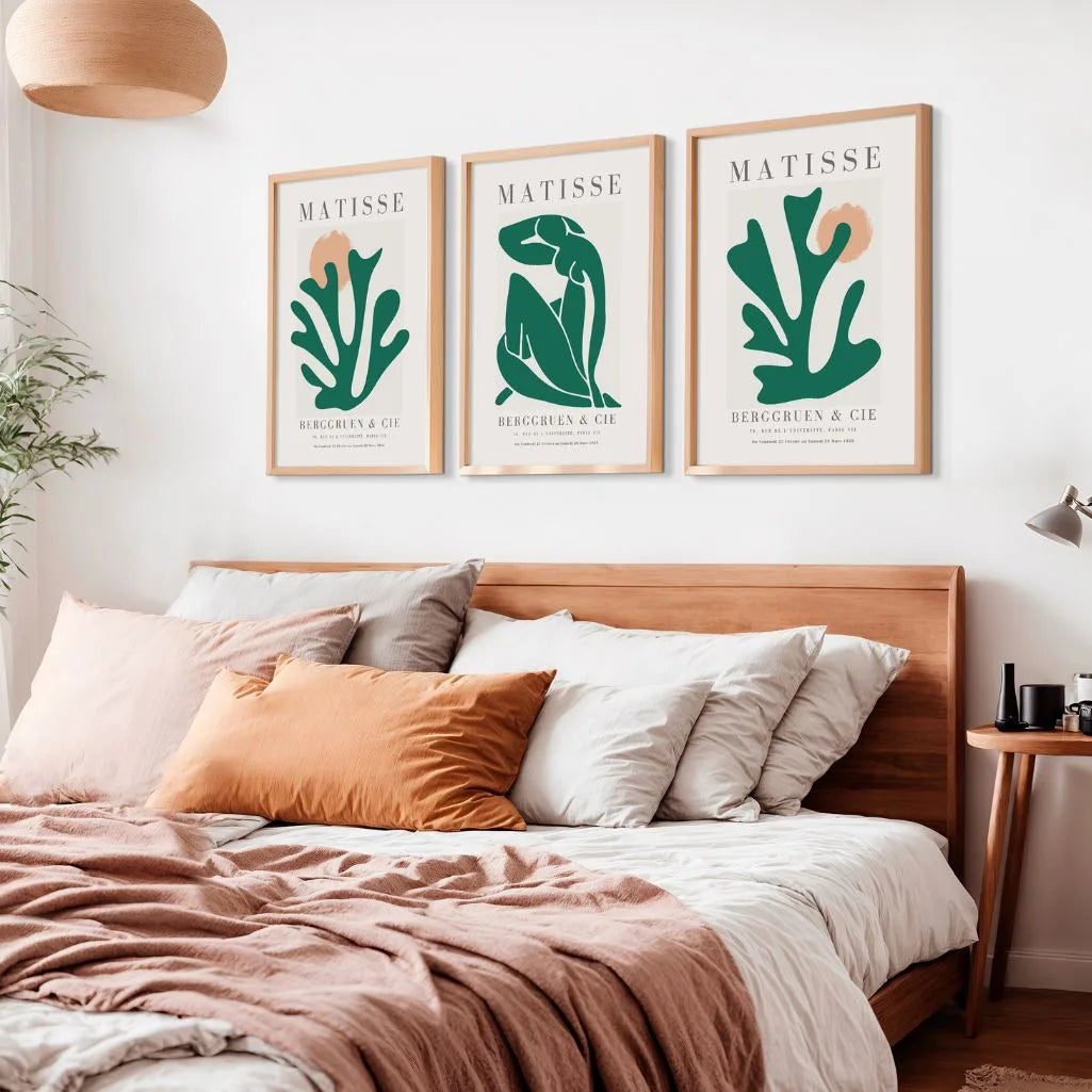 Henri Matisse Nu Vert – Set of 3 Posters