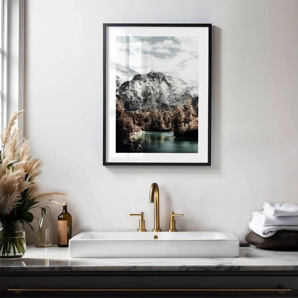 Mountain Lake Poster