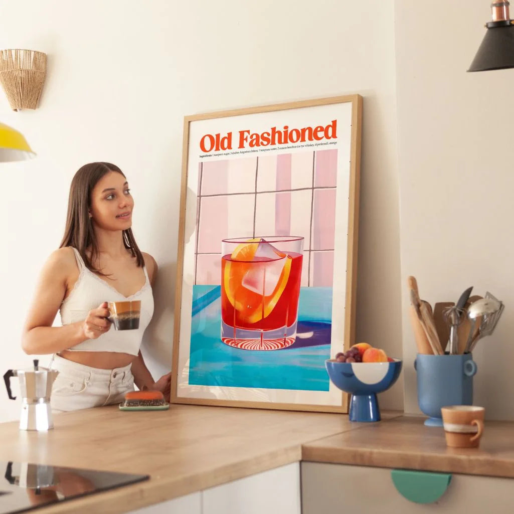 Old Fashioned Sunset Poster