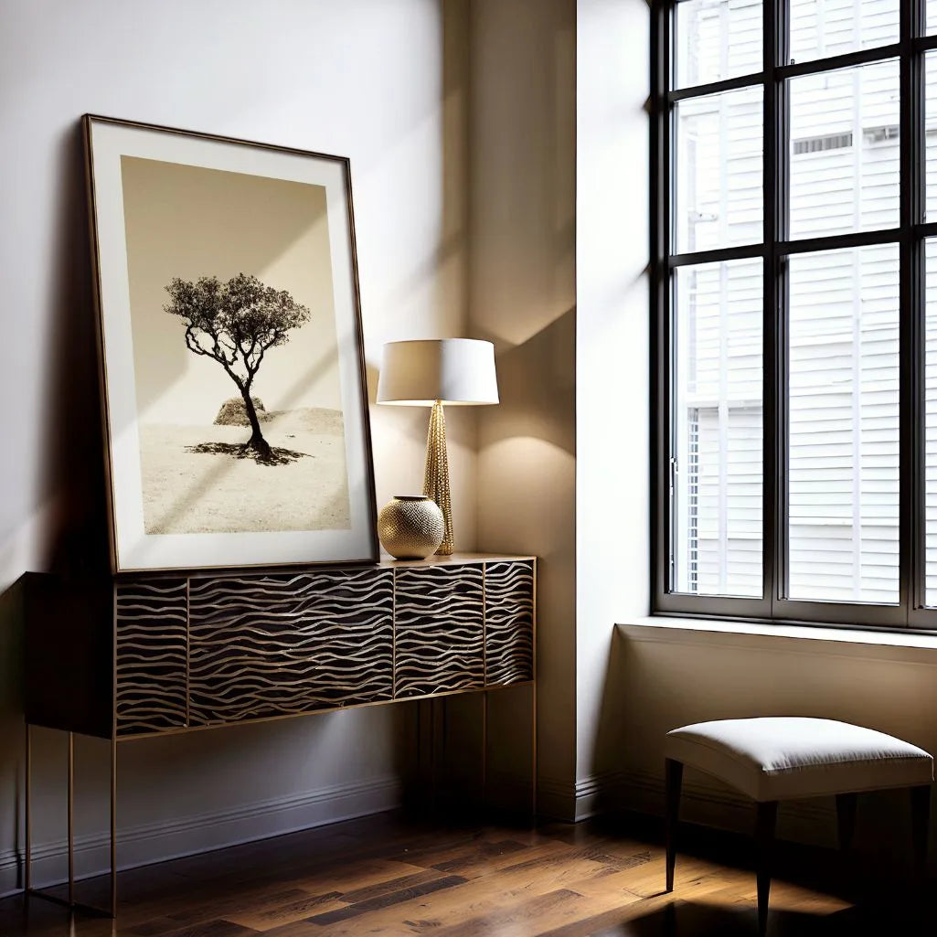 Solitary Tree Poster