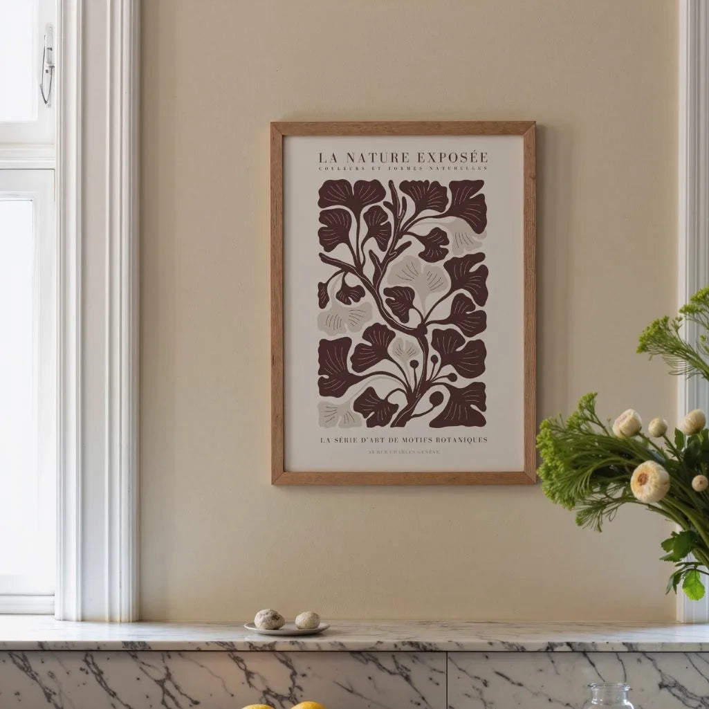 La Nature Exposée Ginkgo Poster