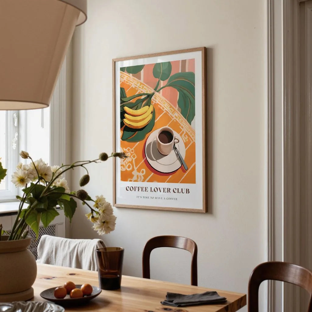 Coffee & Bananas Poster