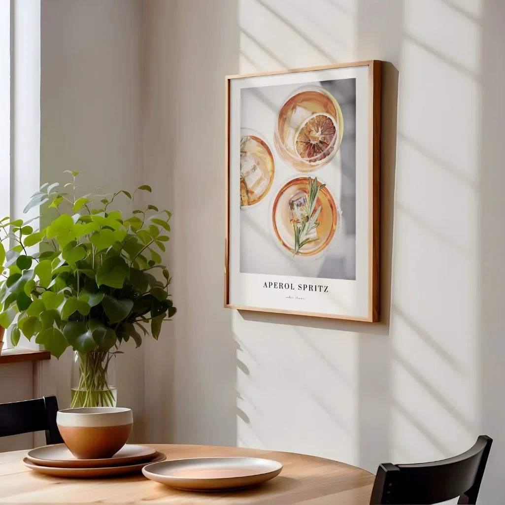 Aperol Spritz Rosemary Poster