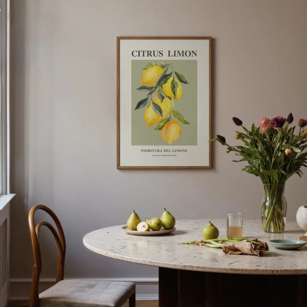 Citrus Limon Poster