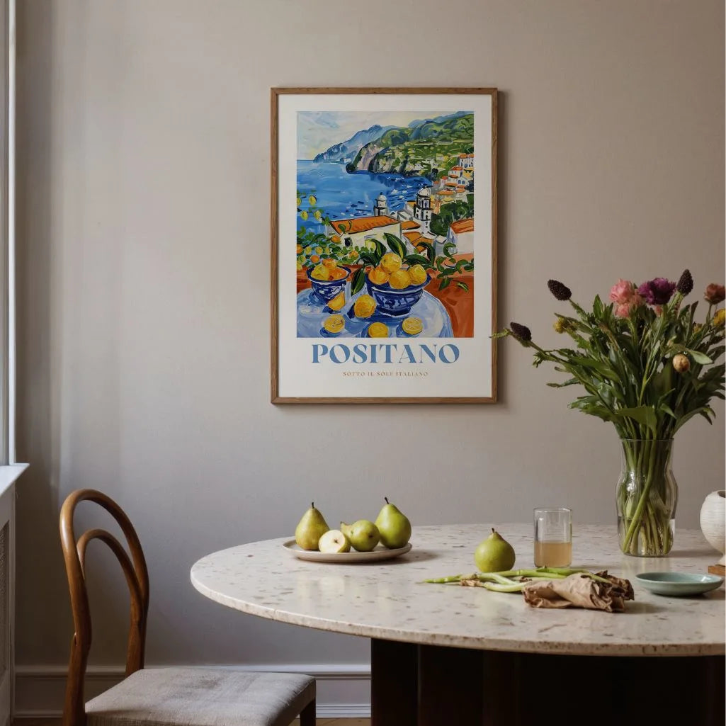 Positano Lemons Poster