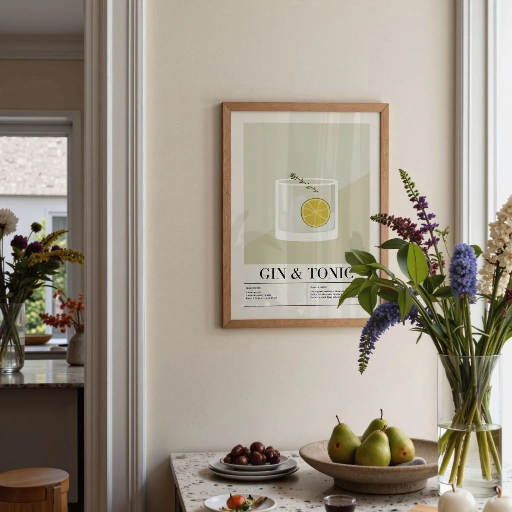 Gin & Tonic Poster