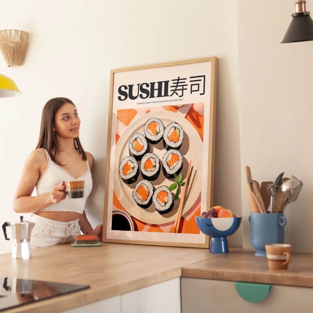 Sushi Roll Poster