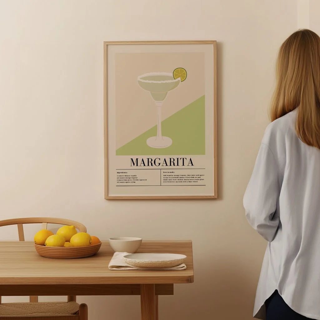 Margarita Cocktail Poster
