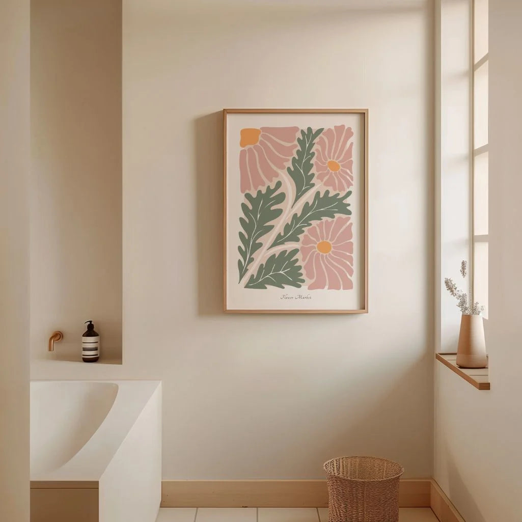 Pastel Floral / Matisse Poster