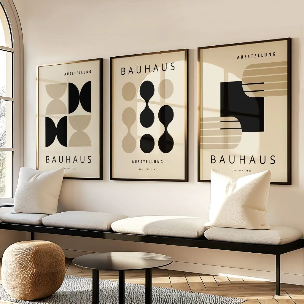 Bauhaus Weimar Order Set of 3 Posters
