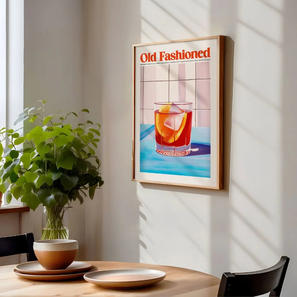 Old Fashioned Sunset Poster