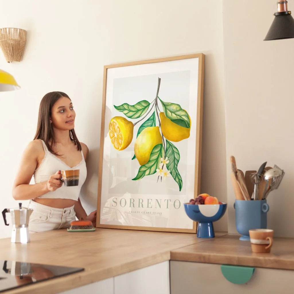 Sorrento Lemon Poster