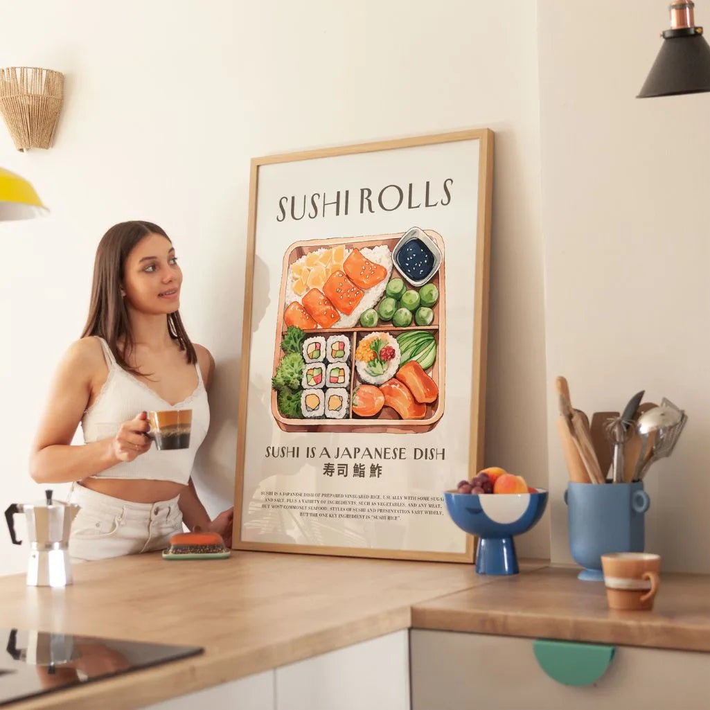Bento Sushi Poster