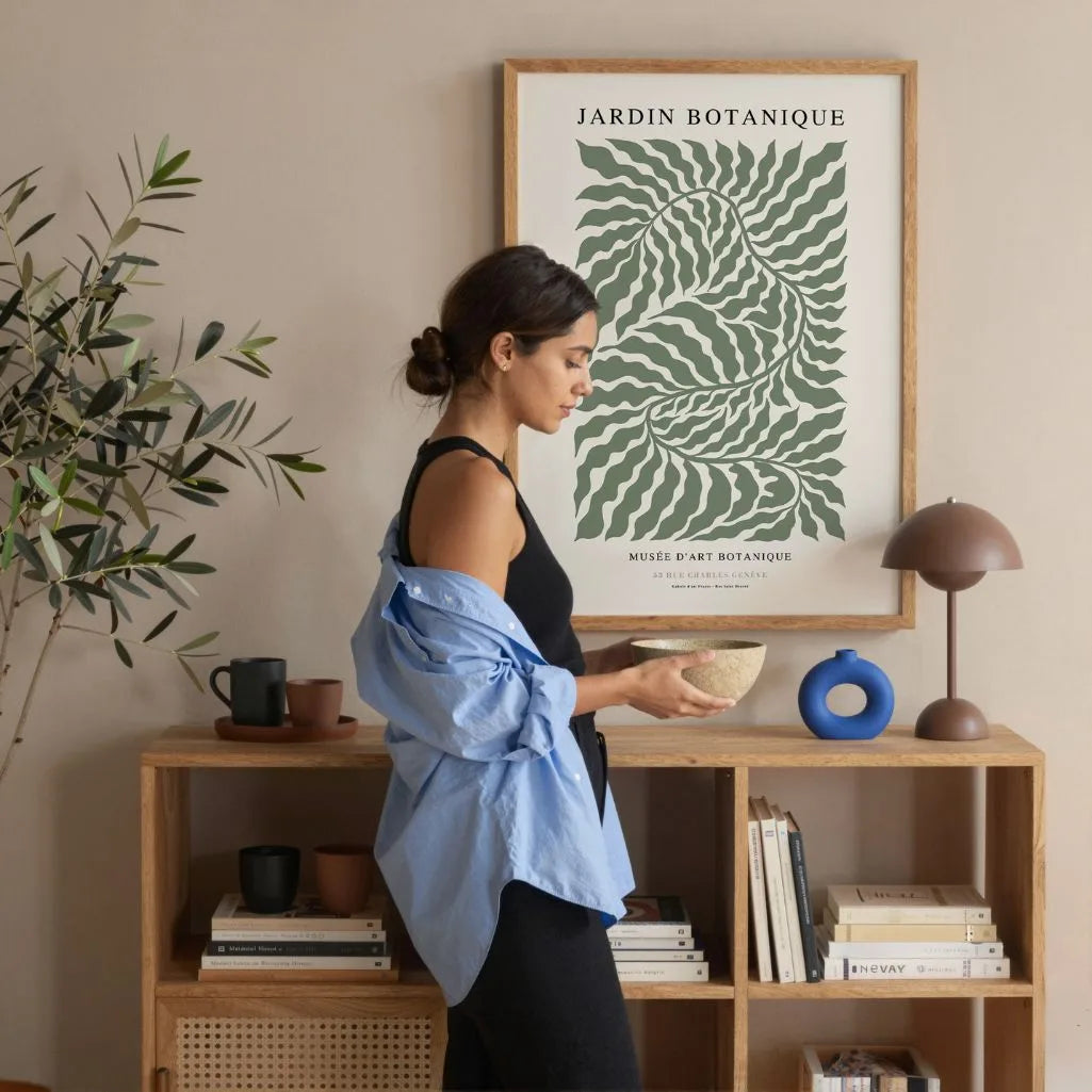 Jardin Botanique Poster