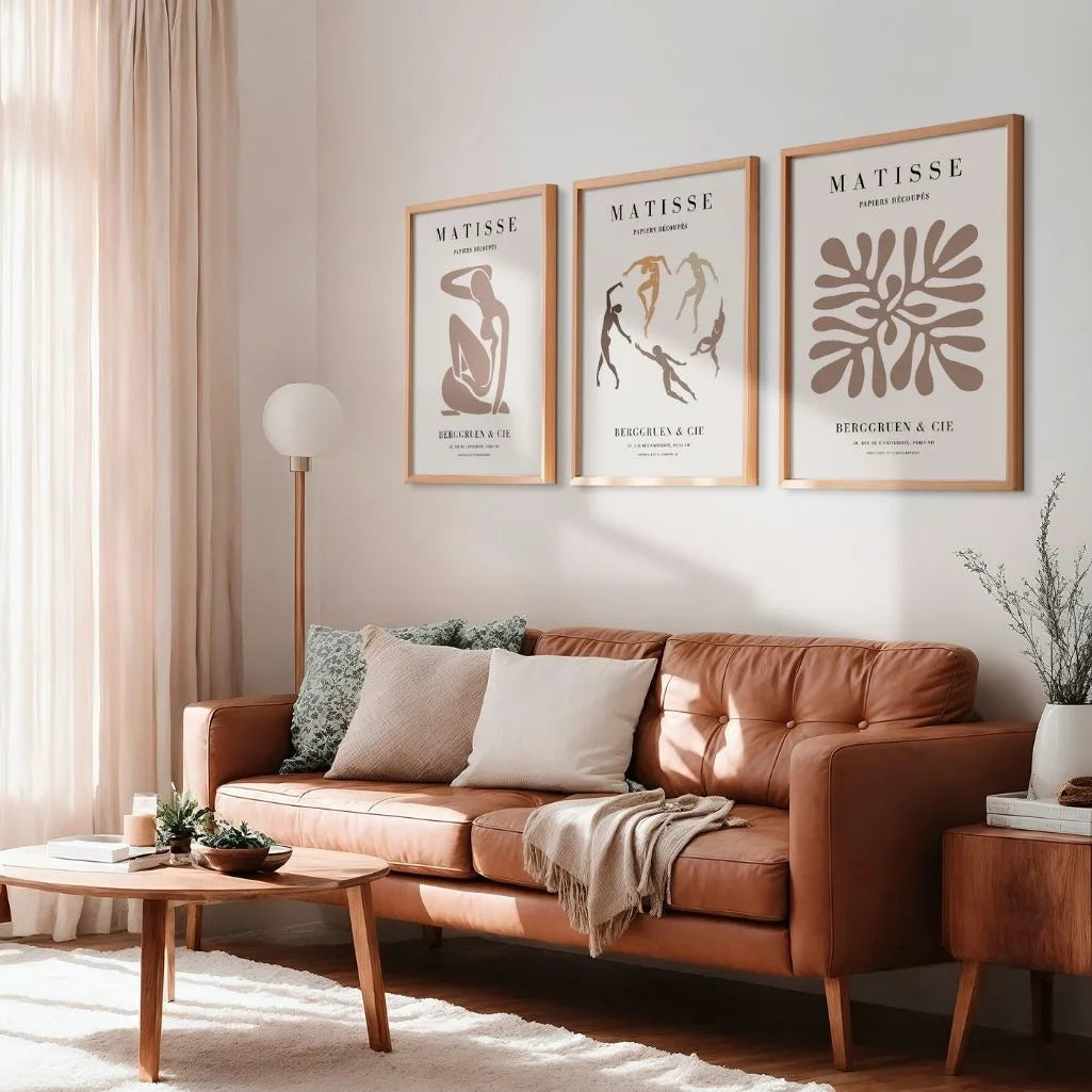 Henri Matisse Organic Balance – Set of 3 Posters