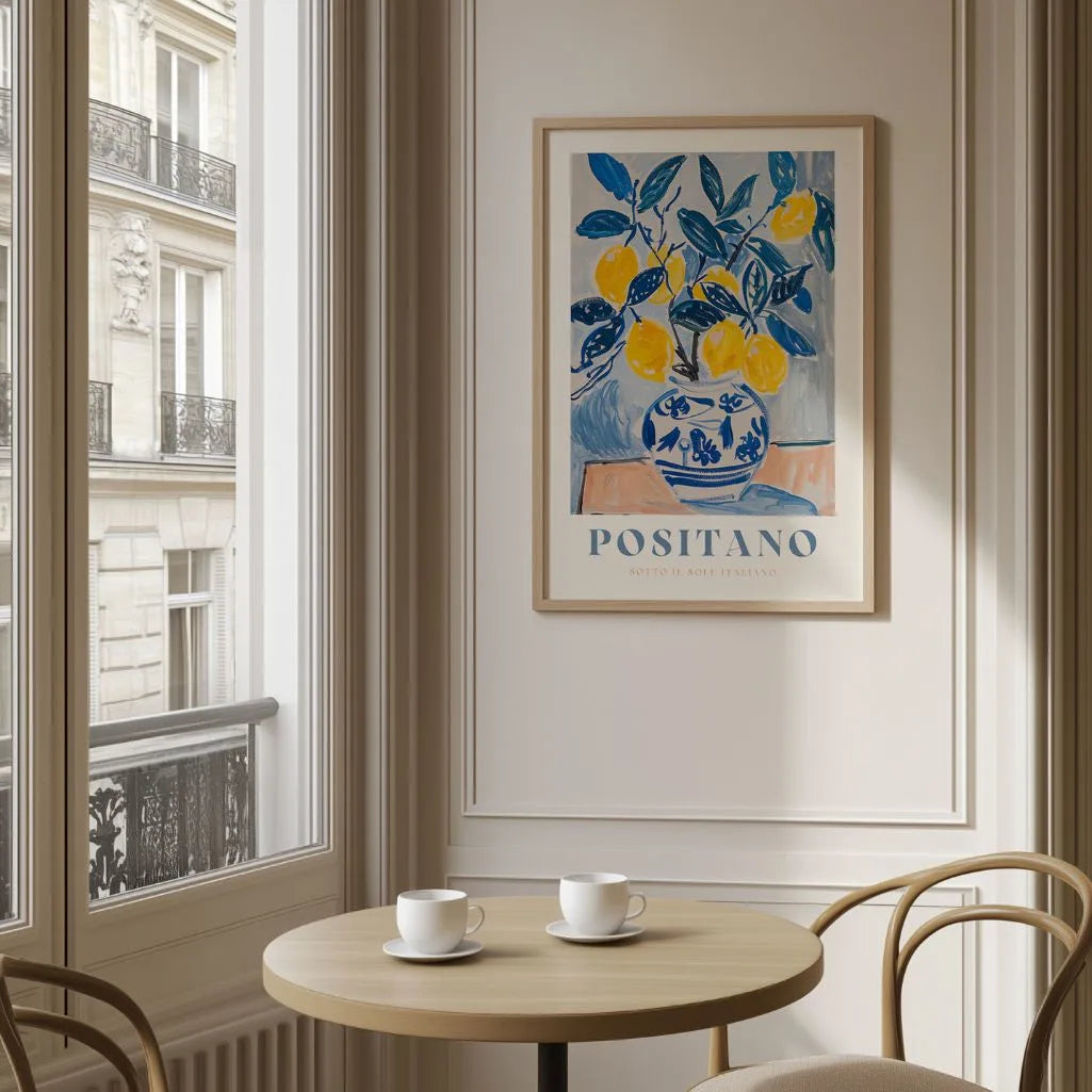 Positano Citrus Poster