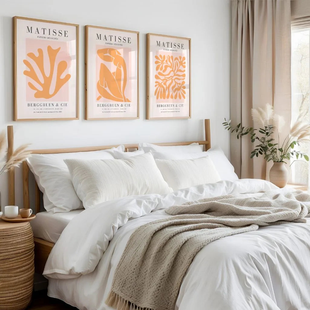 Henri Matisse Cut-Out Harmony Set of 3 Posters