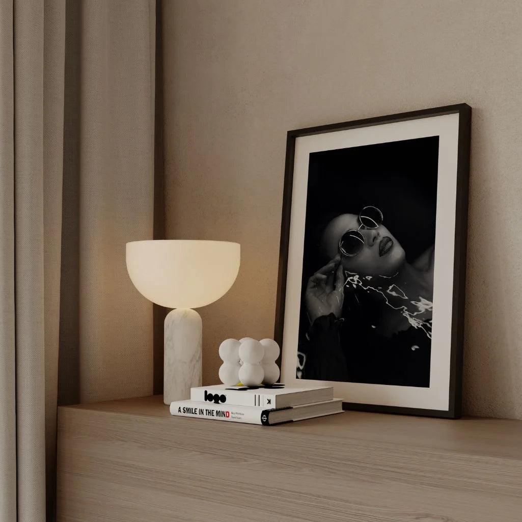 Noir Glamour Woman Poster