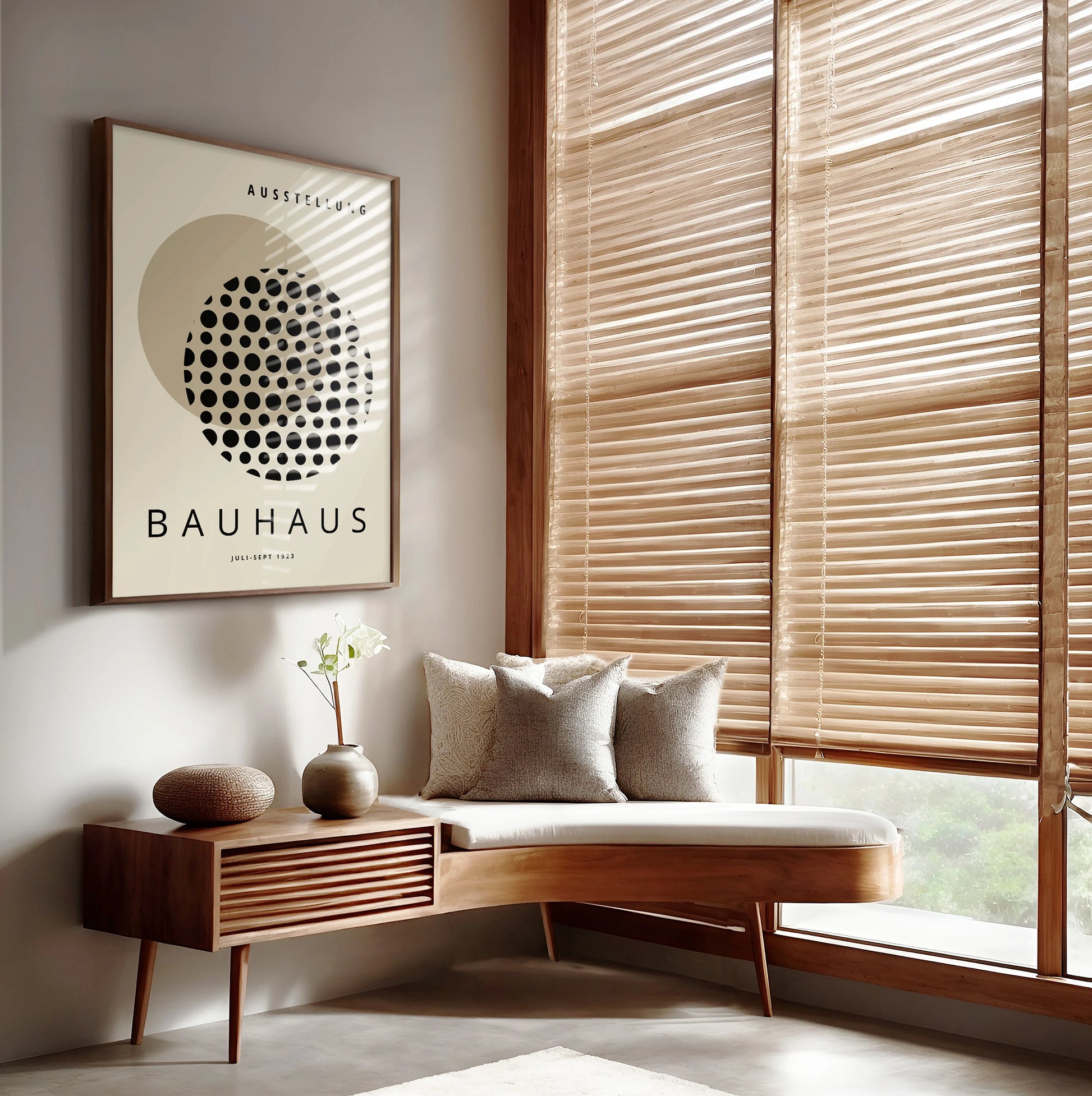 Bauhaus Reflection Poster
