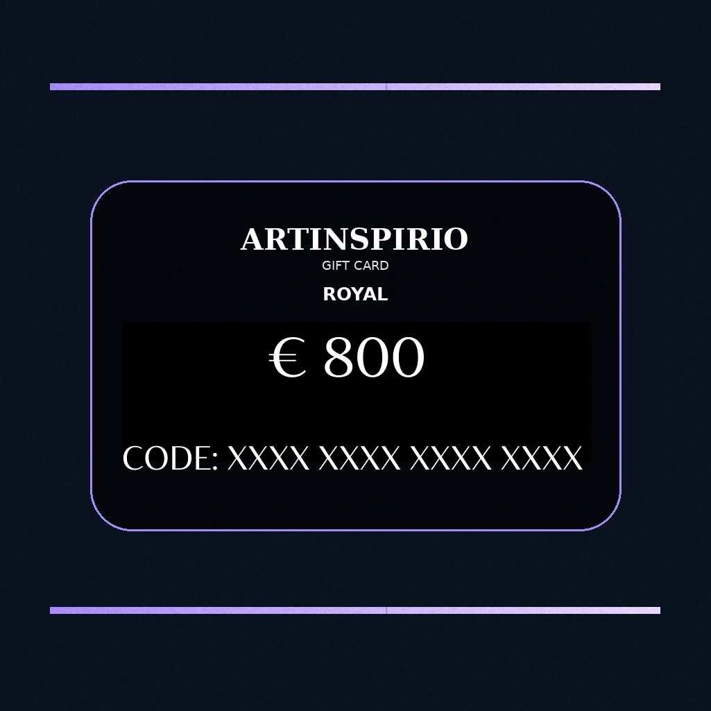 ARTINSPIRIO Gift Card