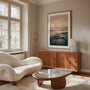 beach at sunrise poster gallery wall coastal decor