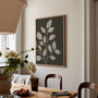 beige botanical branch poster bedroom minimalist decor