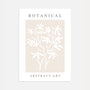 botanical beige poster neutral wall art