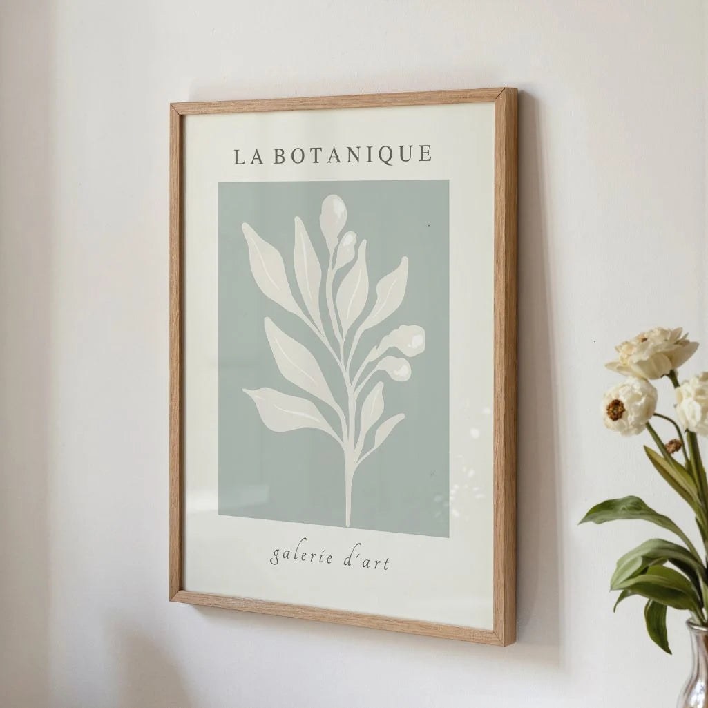 botanische zweig poster gallery wall moderne minimalistische dekor