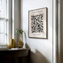 botanical leaves wall print gallery wall modern neutral decor