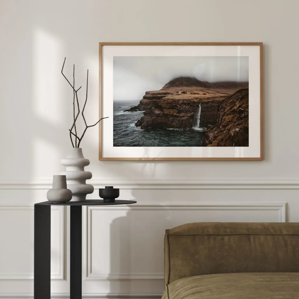coastal landscape poster gallery wall nature decor