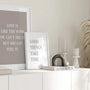 quote poster gallery wall minimalist decor