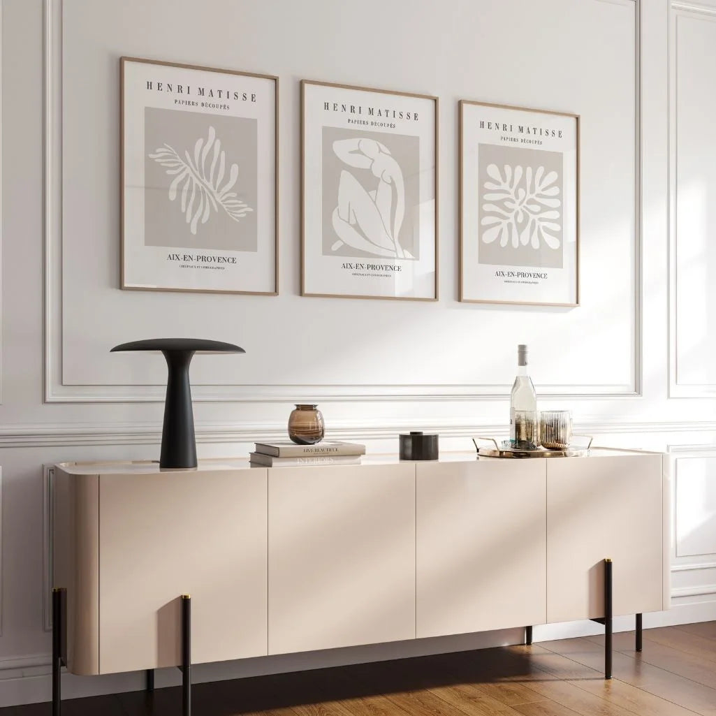 henri matisse neutral beige posters bedroom decor