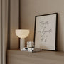 love quote poster gallery wall minimalist