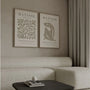 matisse beige poster set bedroom soft neutral wall art