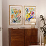 matisse poster set 2 gallery wall flowers