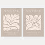matisse neutral forms poster set 2 wall art