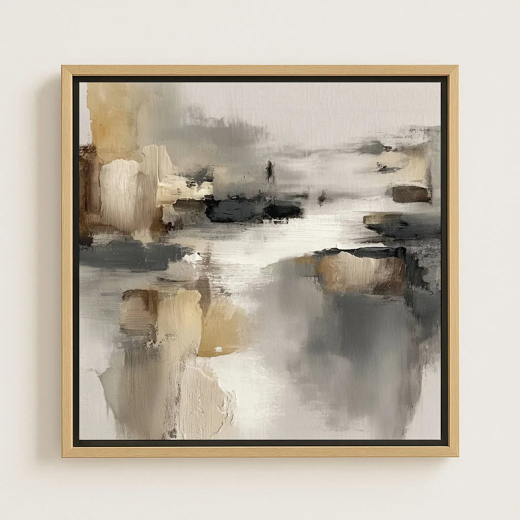 Framed Canvas Print Reflection